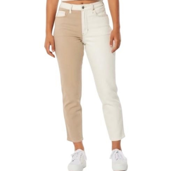 Hollister Denim - Hollister Women's High Rise Patchwork Jeans Size 7 Regular Stretch Denim